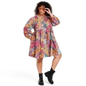 NWT Kika Vargas x Target Anemone Floral Mini Dress 4X – SOLD OUT